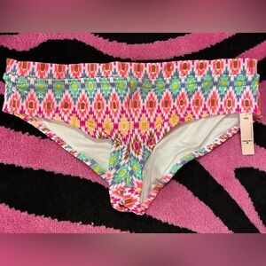 VS Swim tribal cheeky low rise bikini shorts